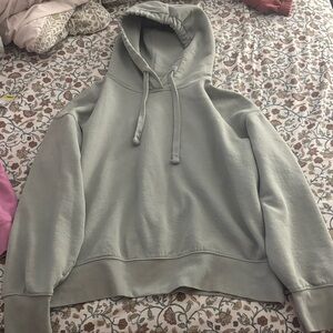 ZARA Sage green Hoodie